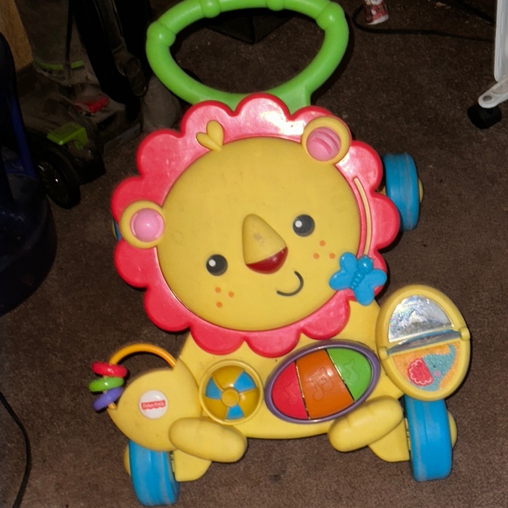 a fisher price baby walker